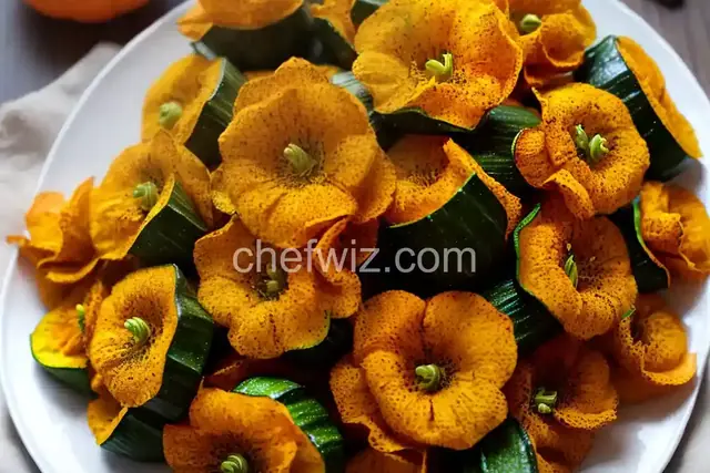 Crispy Zucchini or Pumpkin Blossoms