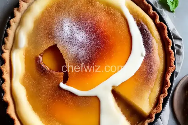 Crème Brûlée Tart