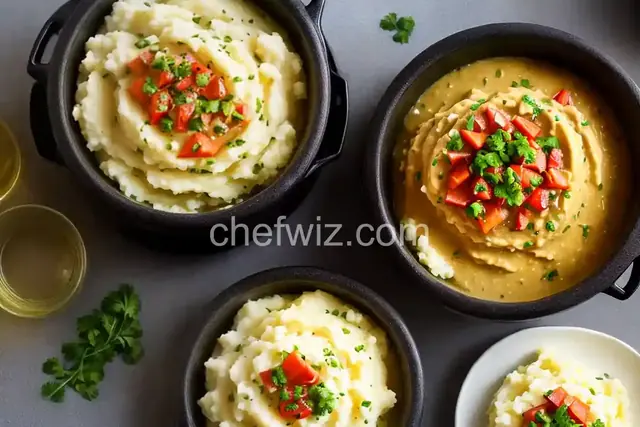 Crock-Pot Garlicky Mashed Potatoes