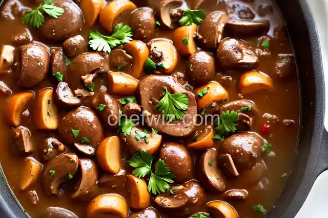 Crock-Pot Mushrooms