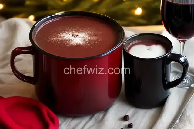 Crock-Pot Red Wine Hot Cocoa