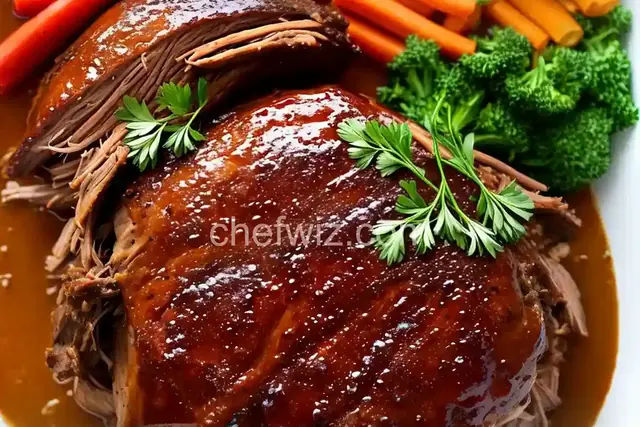 Crock Pot Slow Cooker Pork Picnic Shoulder Roast