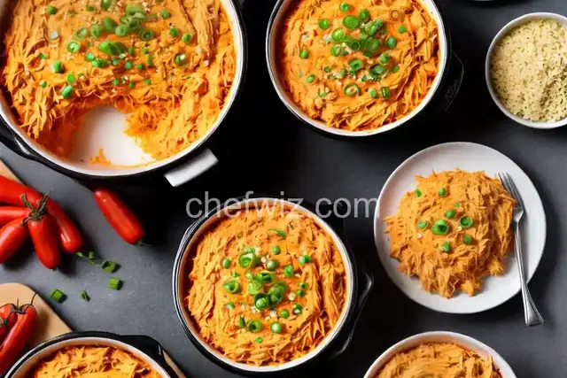 Crockpot Buffalo Chicken Dip
