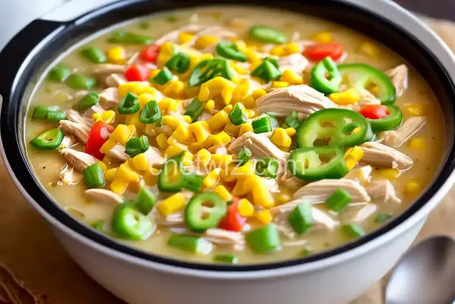 Crockpot White Chicken Chili