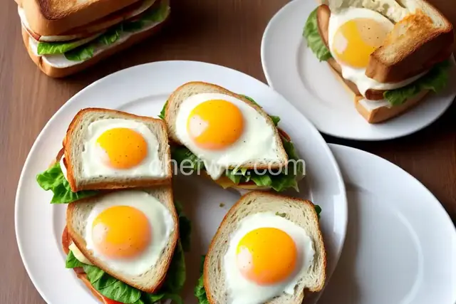 Croque Madame Sandwich