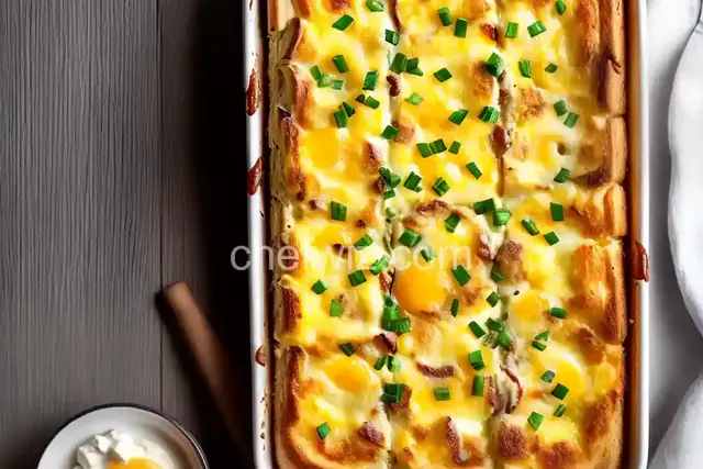 Croque Monsieur Breakfast Casserole