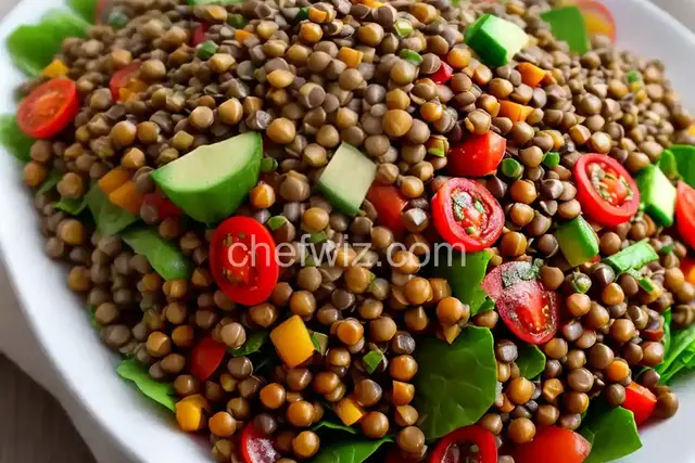 Crunch's Lentil Salad