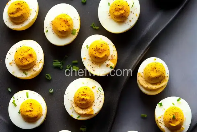 Crunchy Air-Fried Deviled Eggs