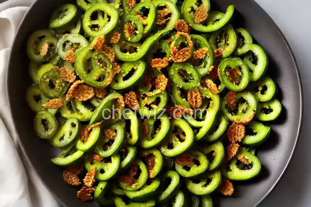 Crunchy Air-Fried Jalapeno Slices