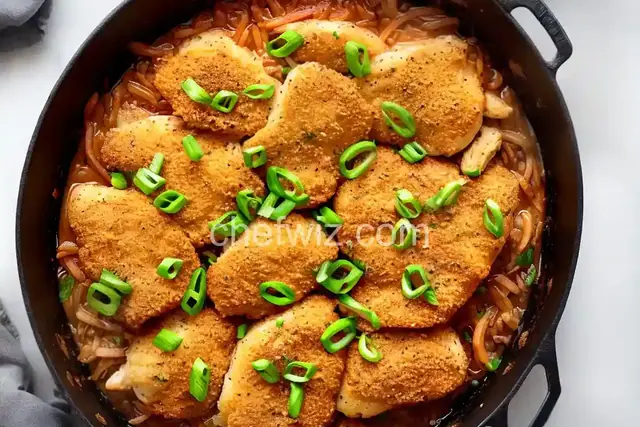 Crunchy French Onion Chicken