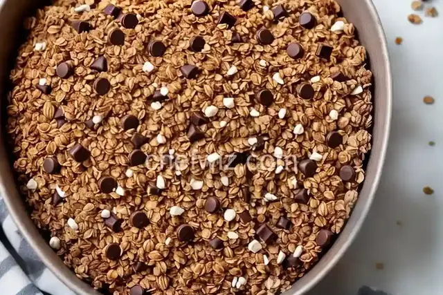 Crunchy Peanut Butter, Chocolate, Coconut Granola
