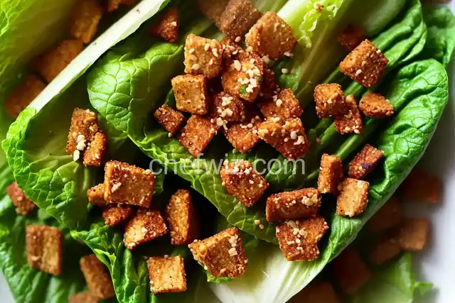 Crunchy Romaine Toss