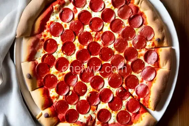 Crustless Pepperoni Pizza