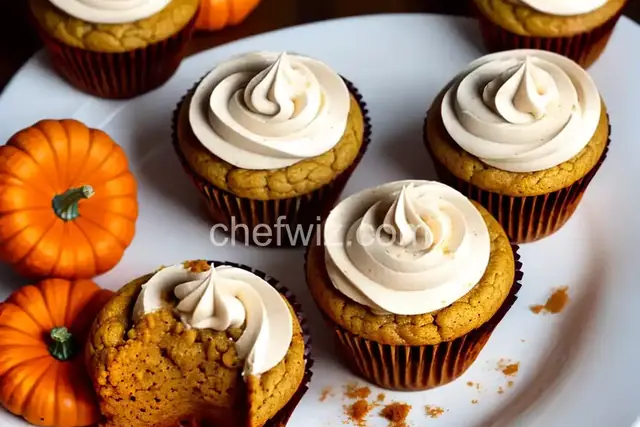 Crustless Pumpkin Pie Cupcakes