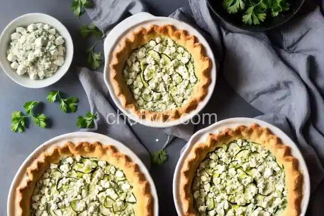 Crustless Zucchini and Feta Pie