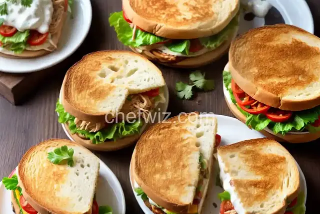 Cuban Chicken Sandwich