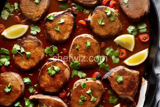 Cuban Pork Chops with Mojo