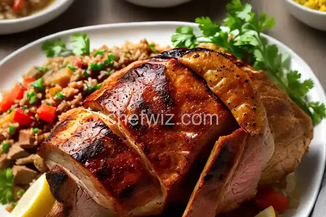 Cuban Roasted Pork Leg: Pernil