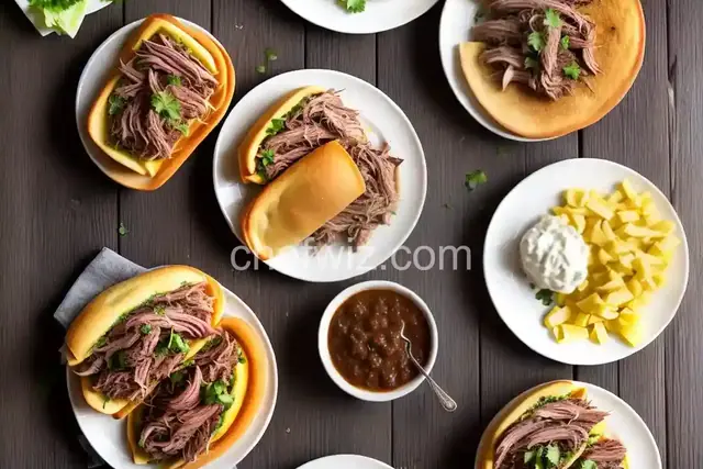 Cuban Sandwich with Slow-Cooker Pulled Pork