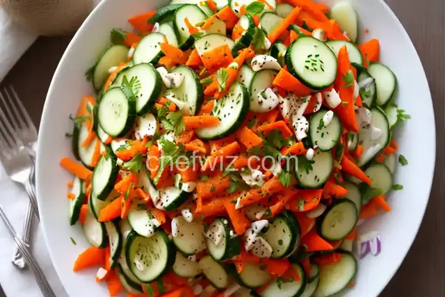 Cucumber-Carrot Salad