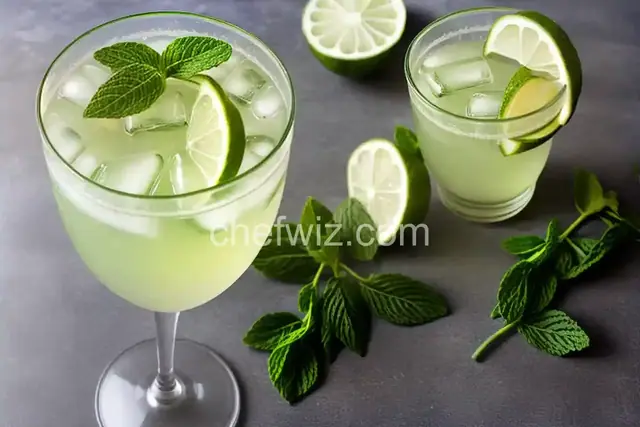Cucumber Elderflower Gimlet