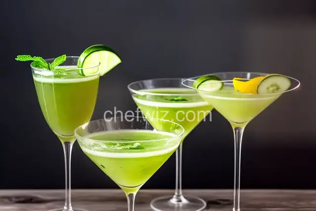 Cucumber Gimlets