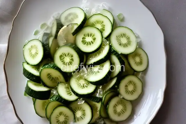 Cucumber-Gin Spritz