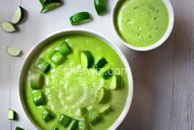Cucumber-Honeydew Smoothie