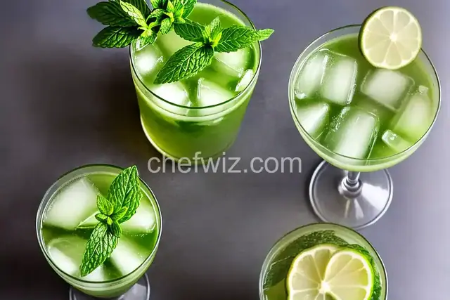 Cucumber Mint Gimlet