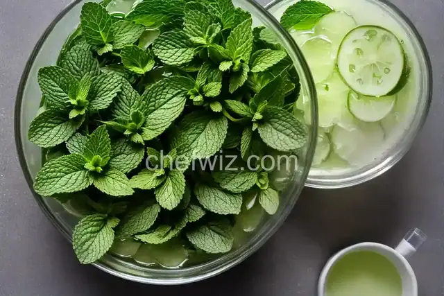 Cucumber-Mint Water