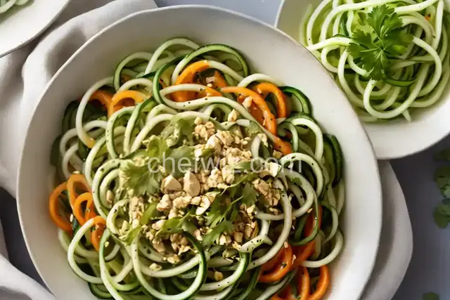 Cucumber Noodles