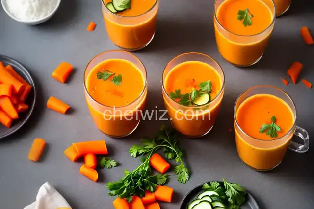 Cucumber Orange Carrot Juice