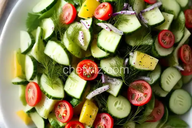 Cucumber Salad with Dill Vinaigrette