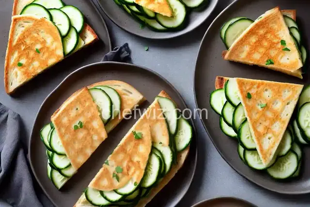 Cucumber Toasties