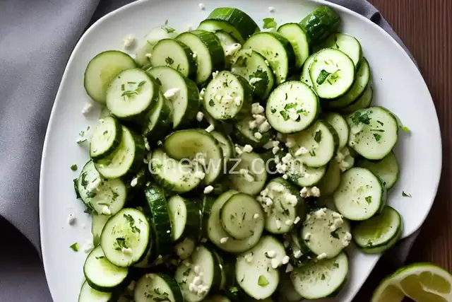 Cucumber and Olive Appetizers