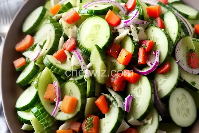 Cucumber and Onion Salad