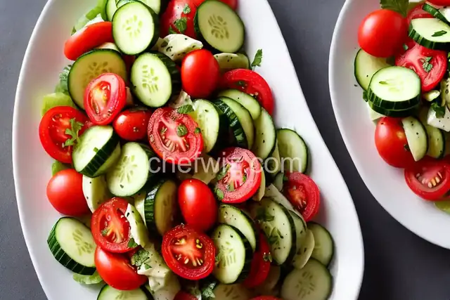 Cucumber and Tomato Salad