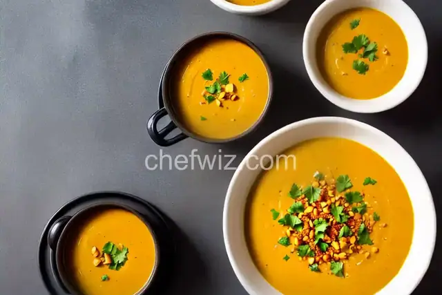 Curried Acorn Squash Bisque
