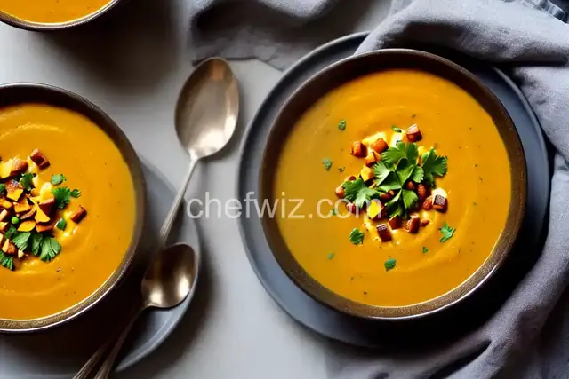 Curried Acorn Squash Soup