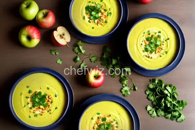 Curried Apple and Leek Soup
