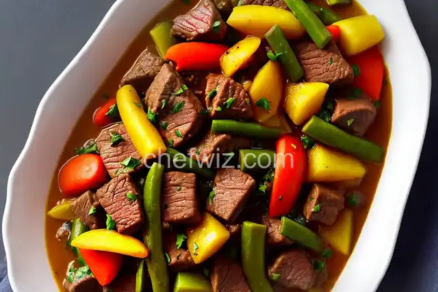Curried Beef with Winter Vegetables