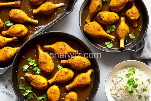 Curried Chicken Drumsticks