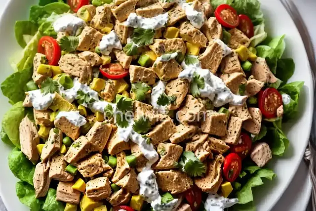 Curried Chicken Salad with Greek Yogurt
