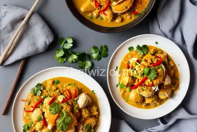 Curried Crab with Coconut and Chili