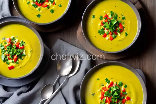 Curried Cream of Any Veggie Soup
