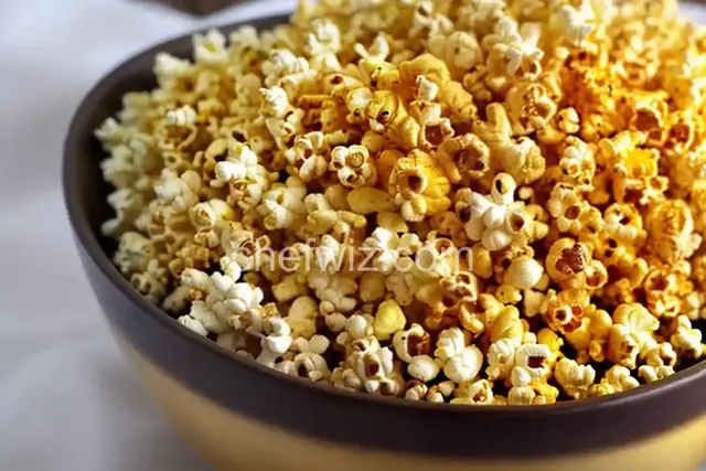 Curried Microwave Popcorn