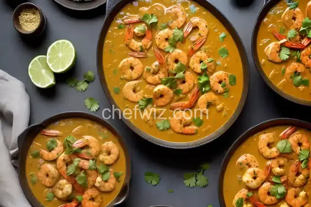 Curried Shrimp with Coconut Milk