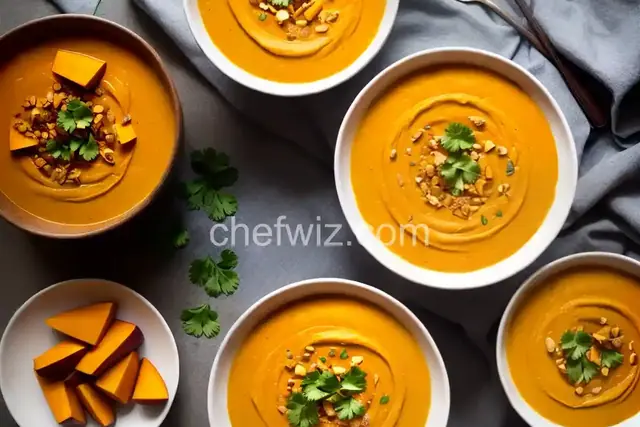 Curried Sweet Potato-Apple Soup
