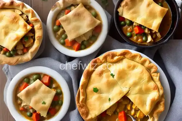 Curry Chicken Pot Pies
