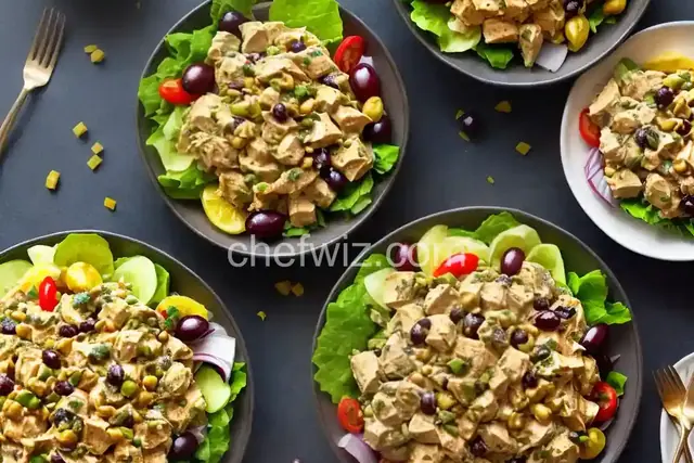 Curry Chicken Salad with Grapes